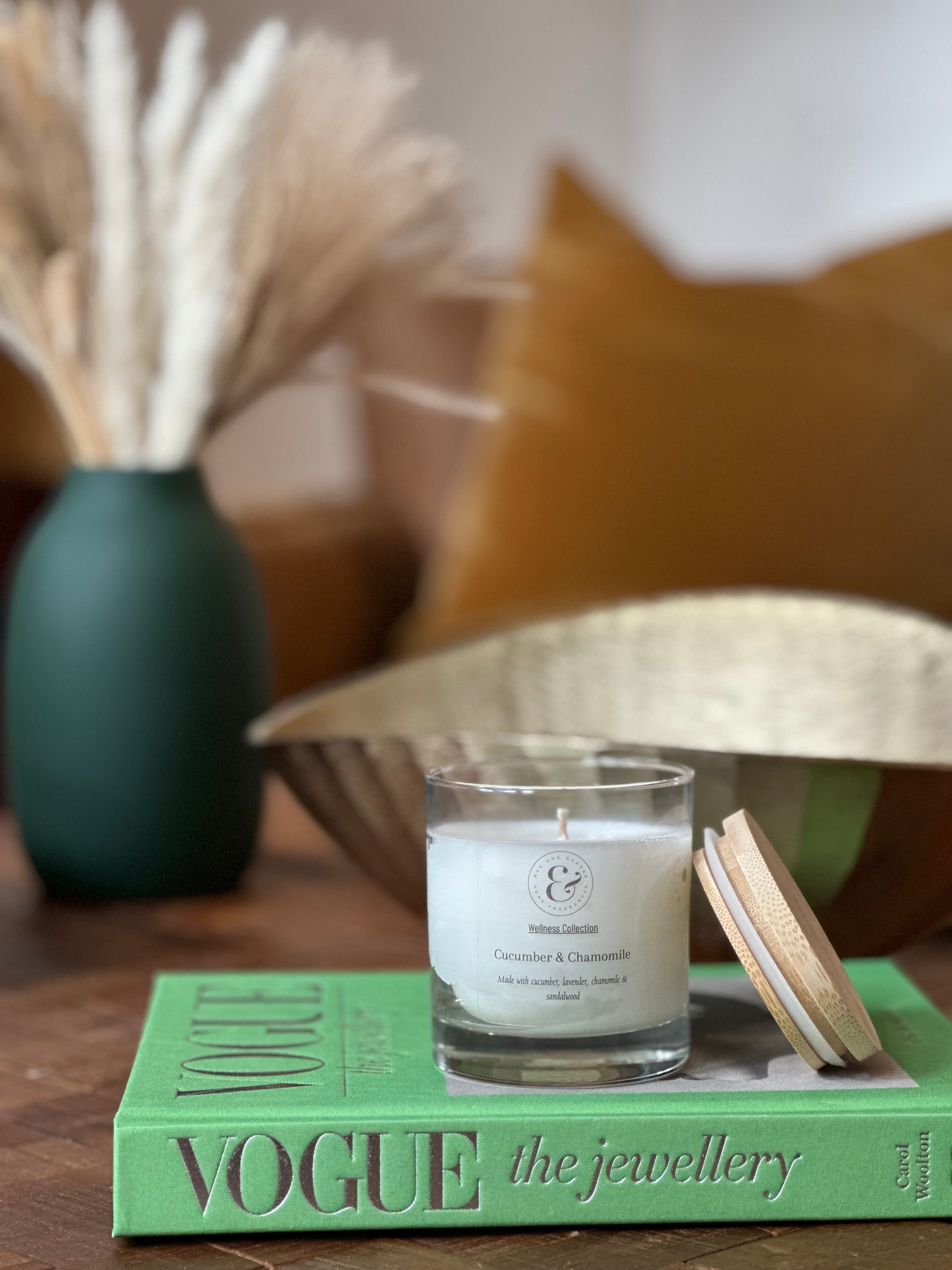 Cucumber & Chamomile | Wellness Candle