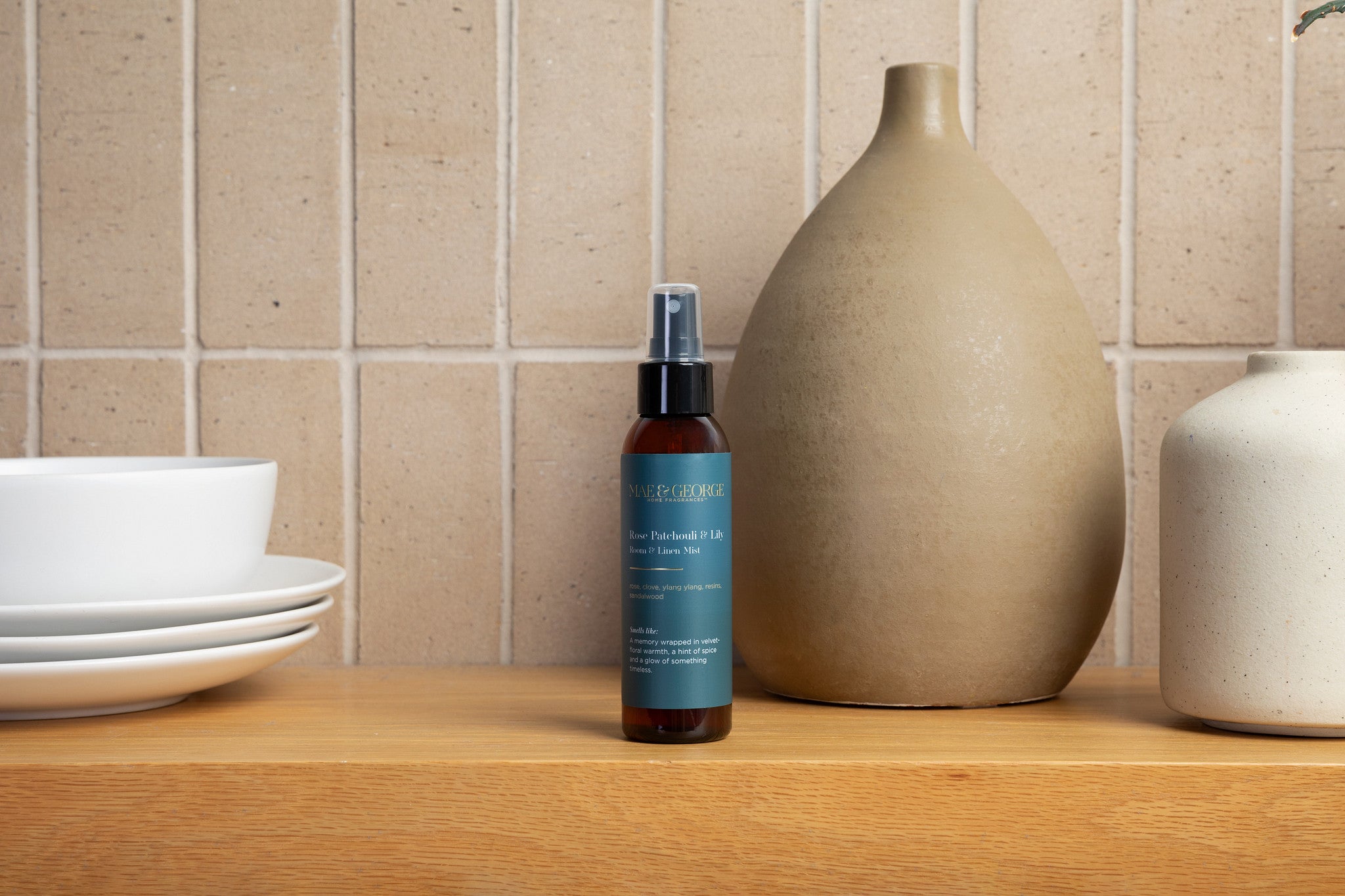 Rose Patchouli & Lily | Room & Linen Mist