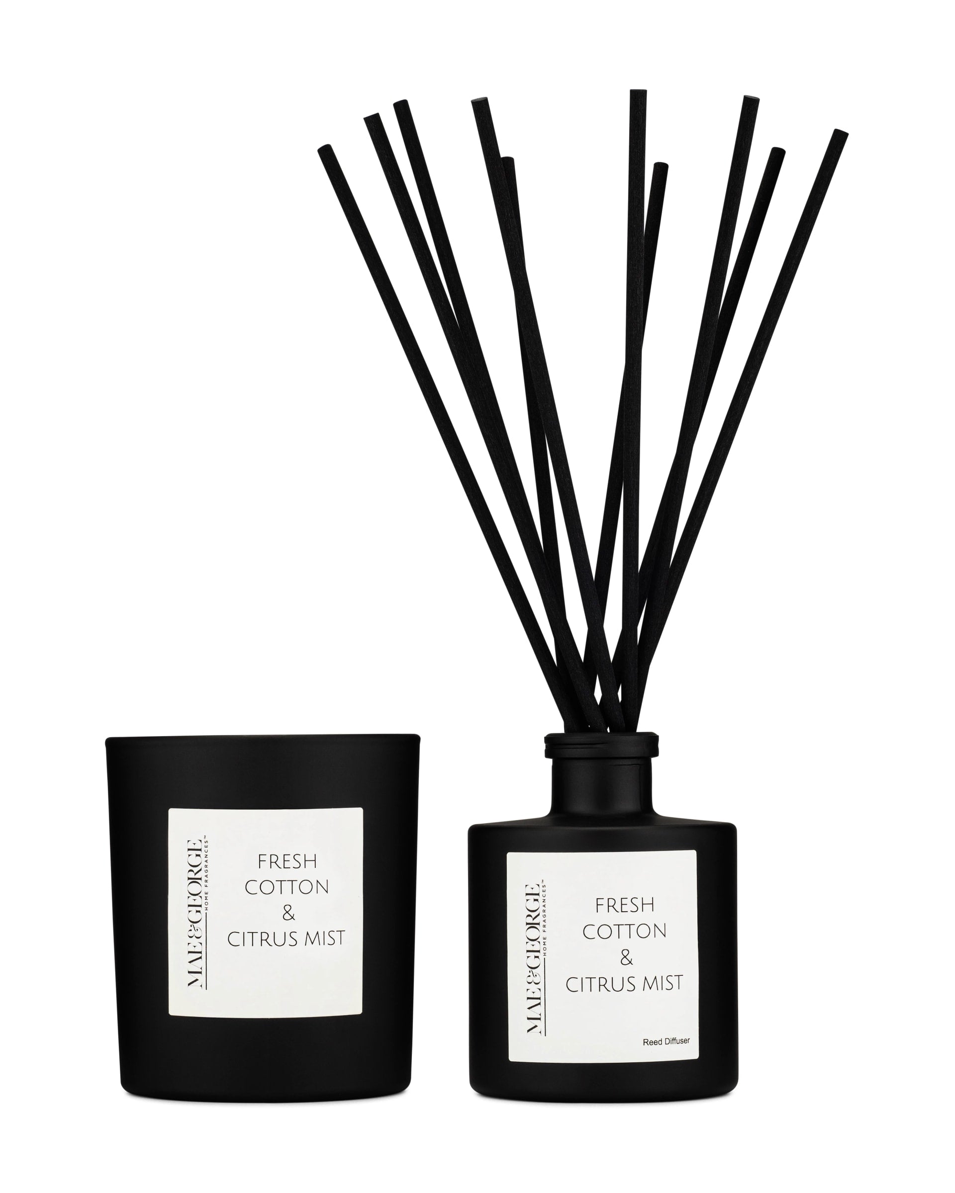 Fresh Cotton Candle/ Reed Diffuser Bundle