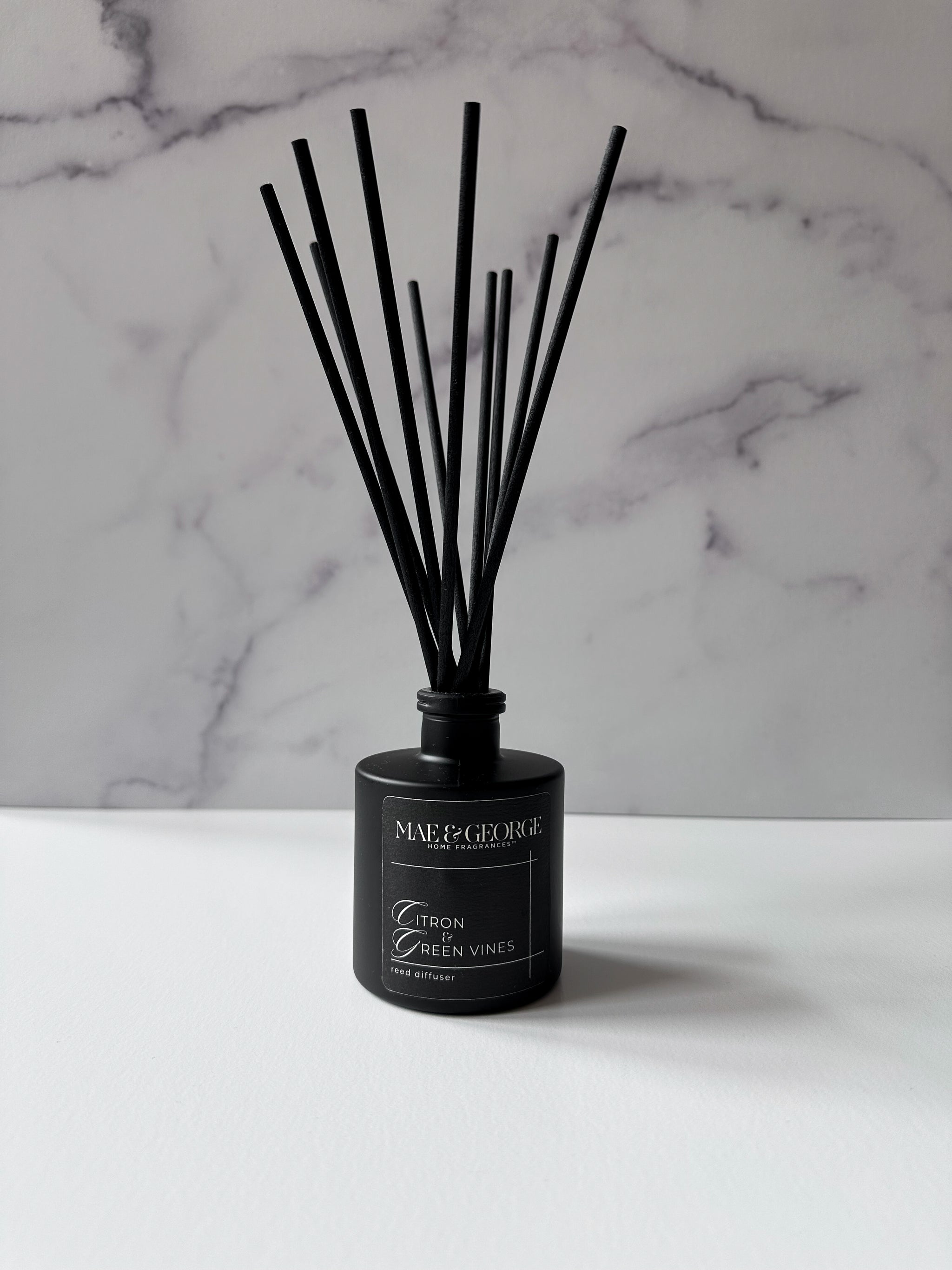 Citron & Green Vines Reed Diffuser | Mae & George Home Fragrances