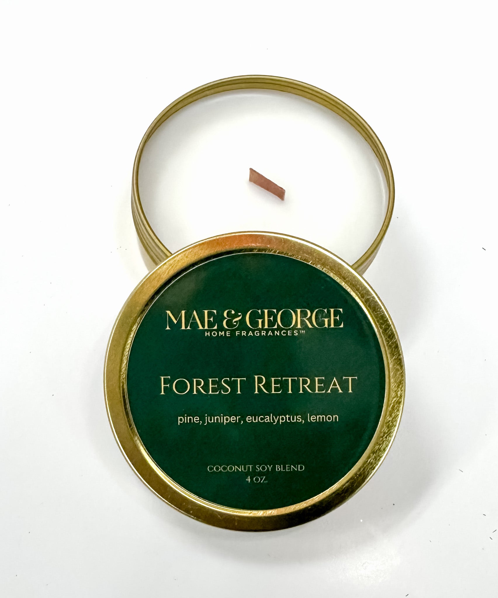 Forest Retreat Travel Candle