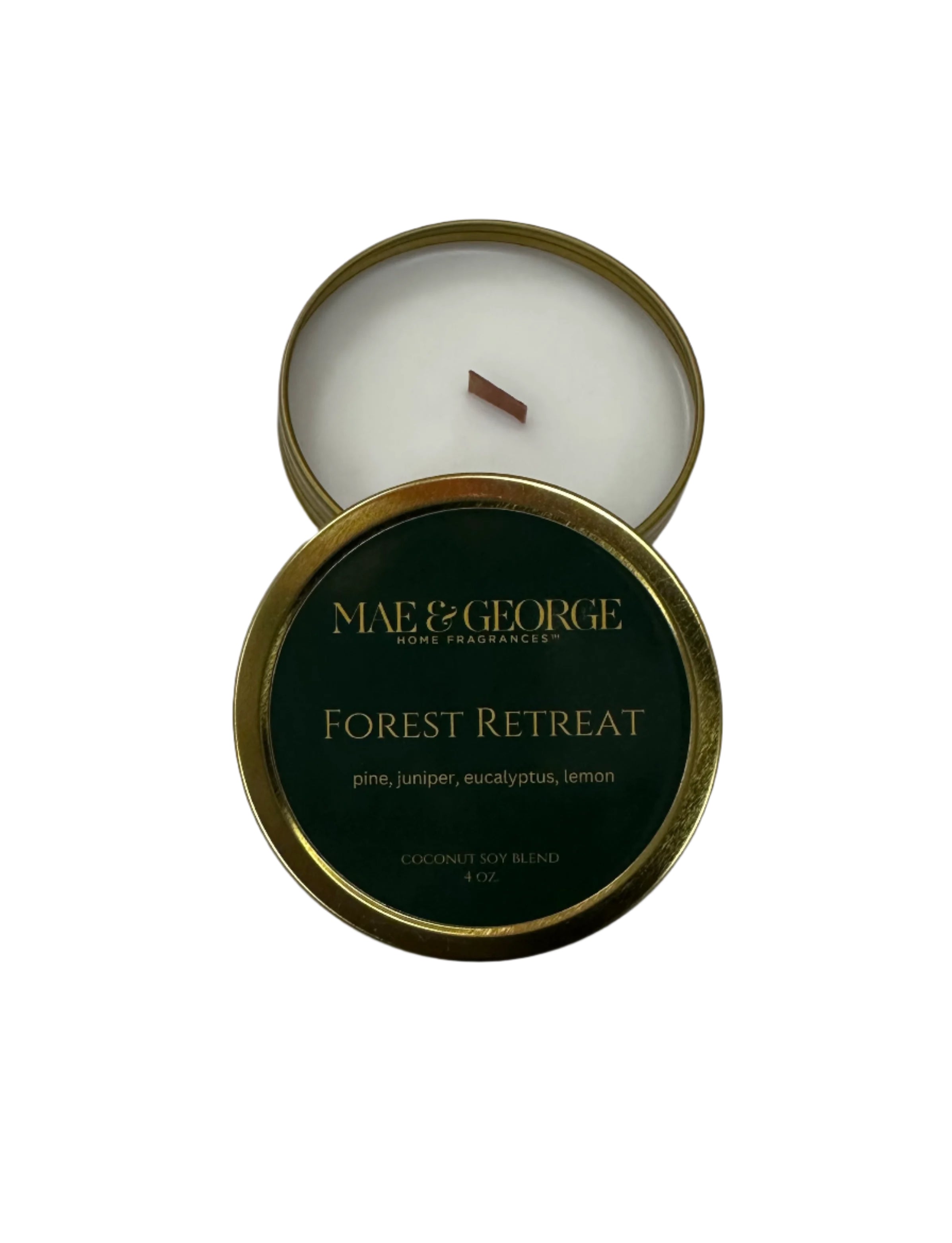 Forest Retreat Travel Candle