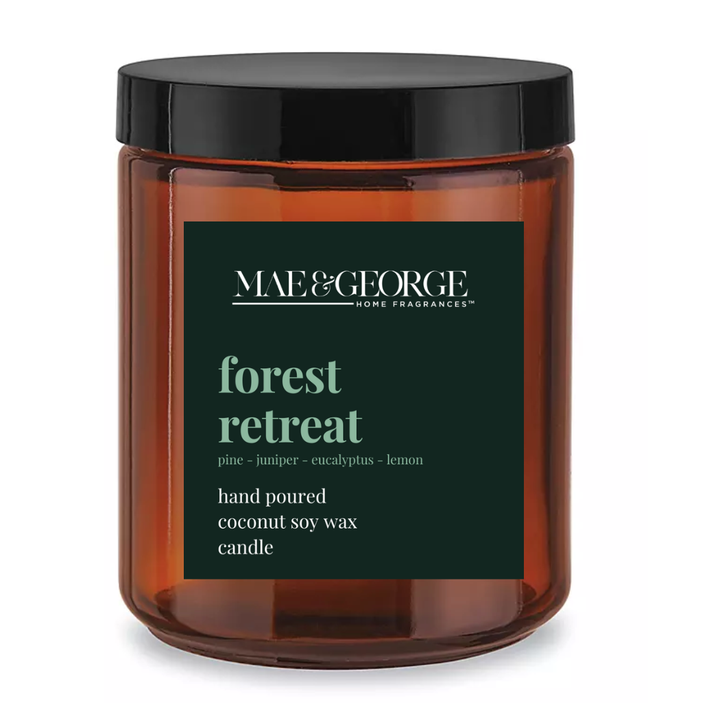 Amber Collection Candles | Forest Retreat Candle