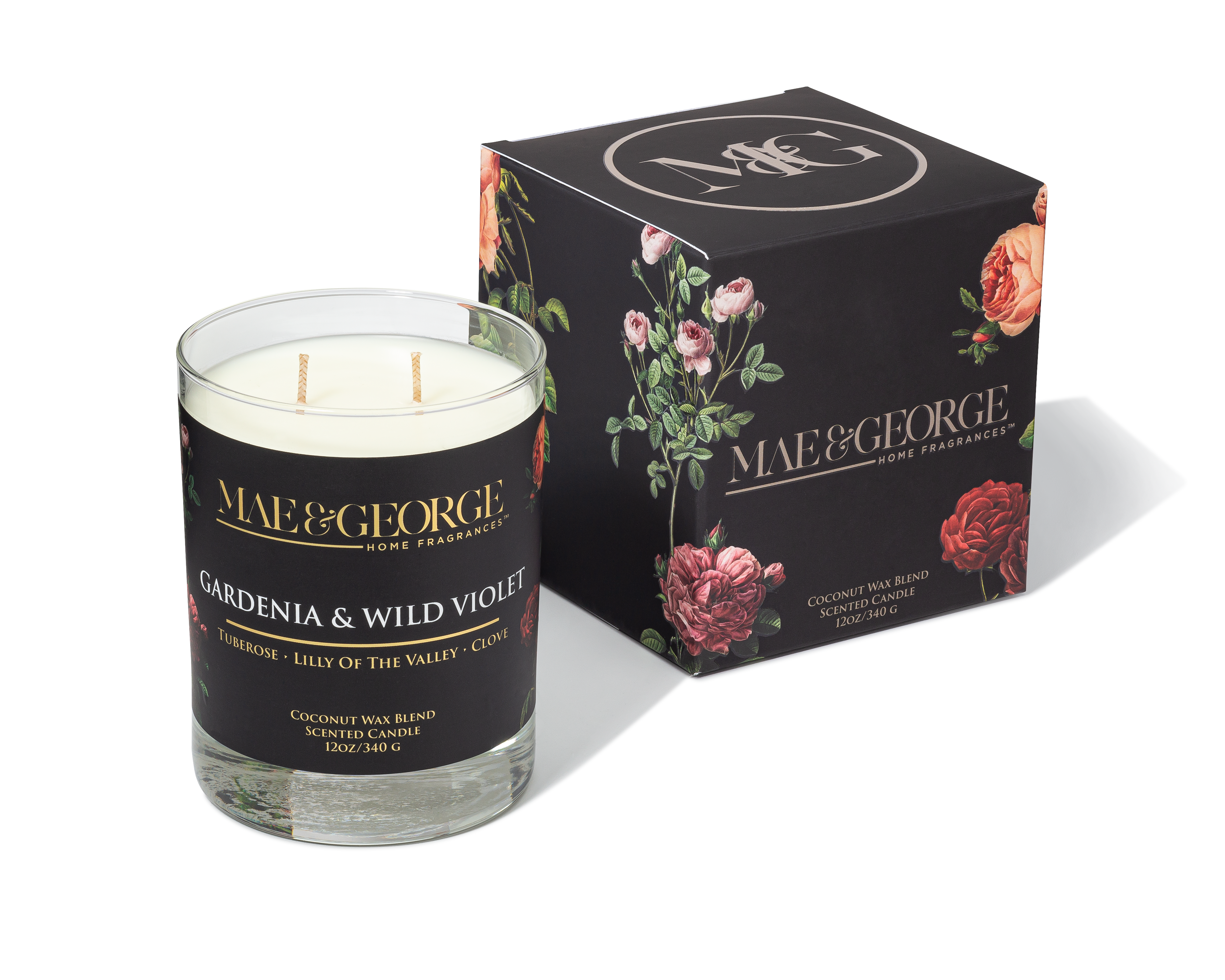 Gardenia & Wild Violet Candle
